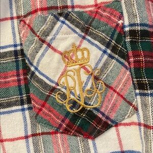 Ralph Lauren Multicolor Plaid flannel Tunic